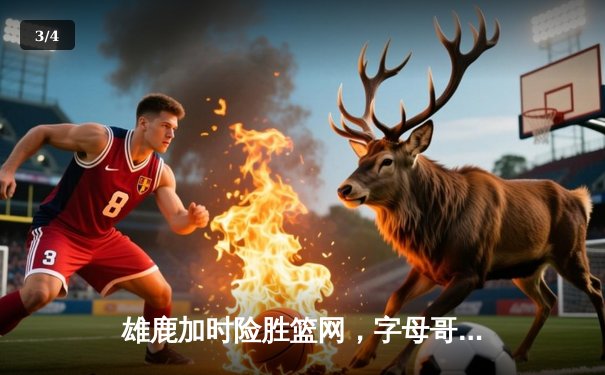 雄鹿加时险胜篮网，字母哥44分率队捍卫主场 - 3